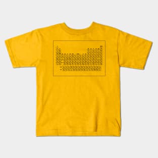 Dustin's Periodic Table Kids T-Shirt